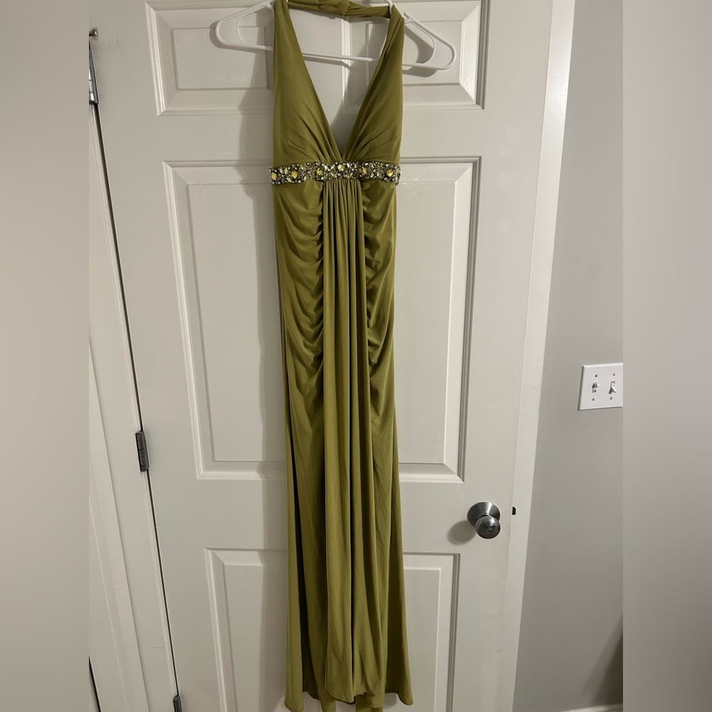 Cache Green Prom Dress